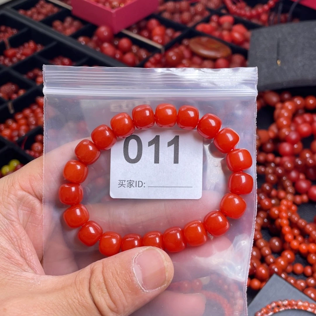 南红玛瑙手链未镶嵌無**别