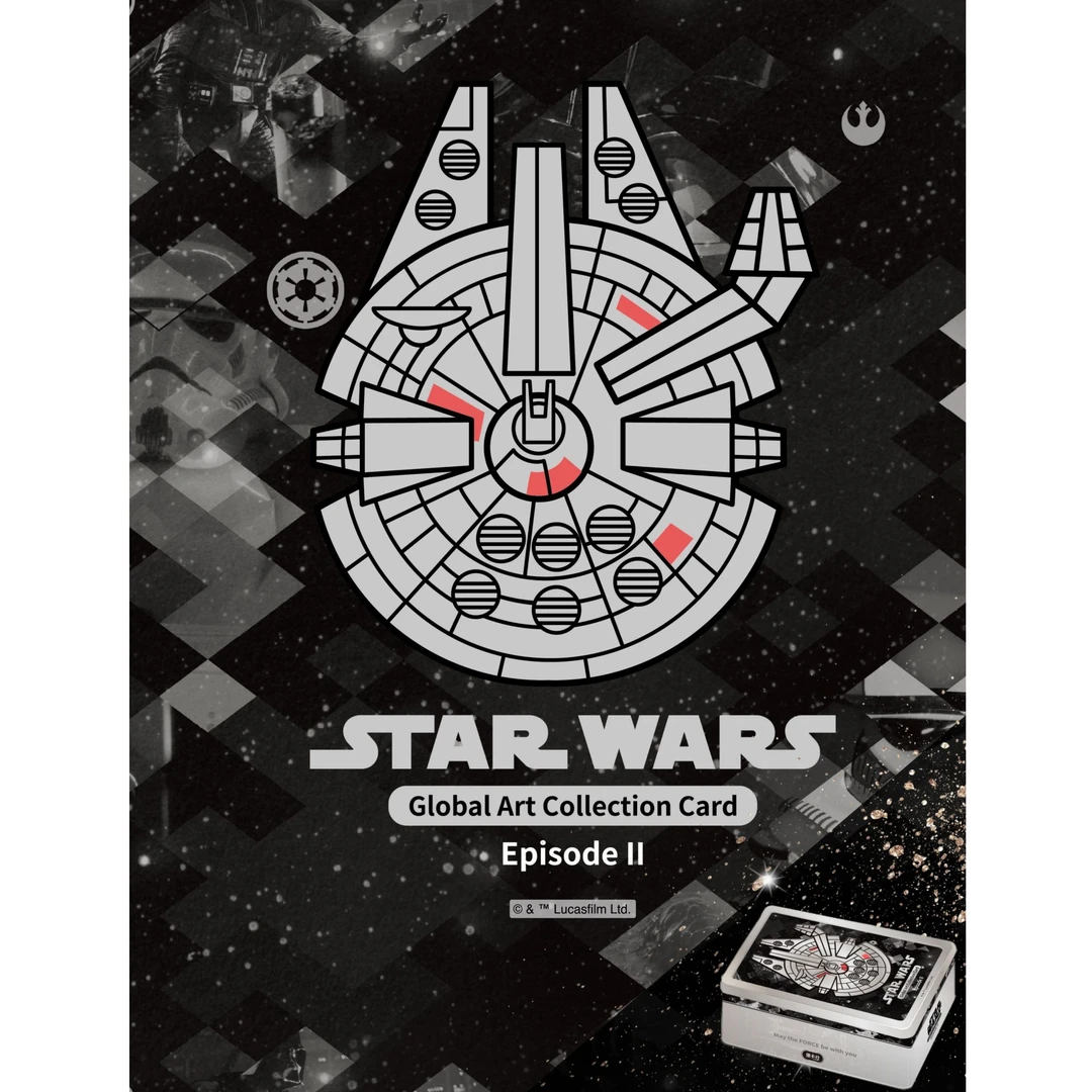 集卡社 星球大战第二季收藏卡艺术铁盒（代拆）