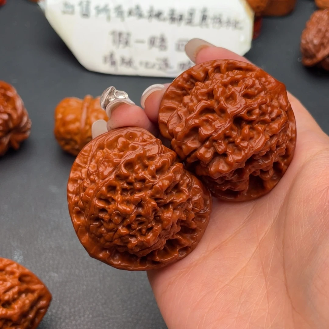 文玩核桃把件官帽