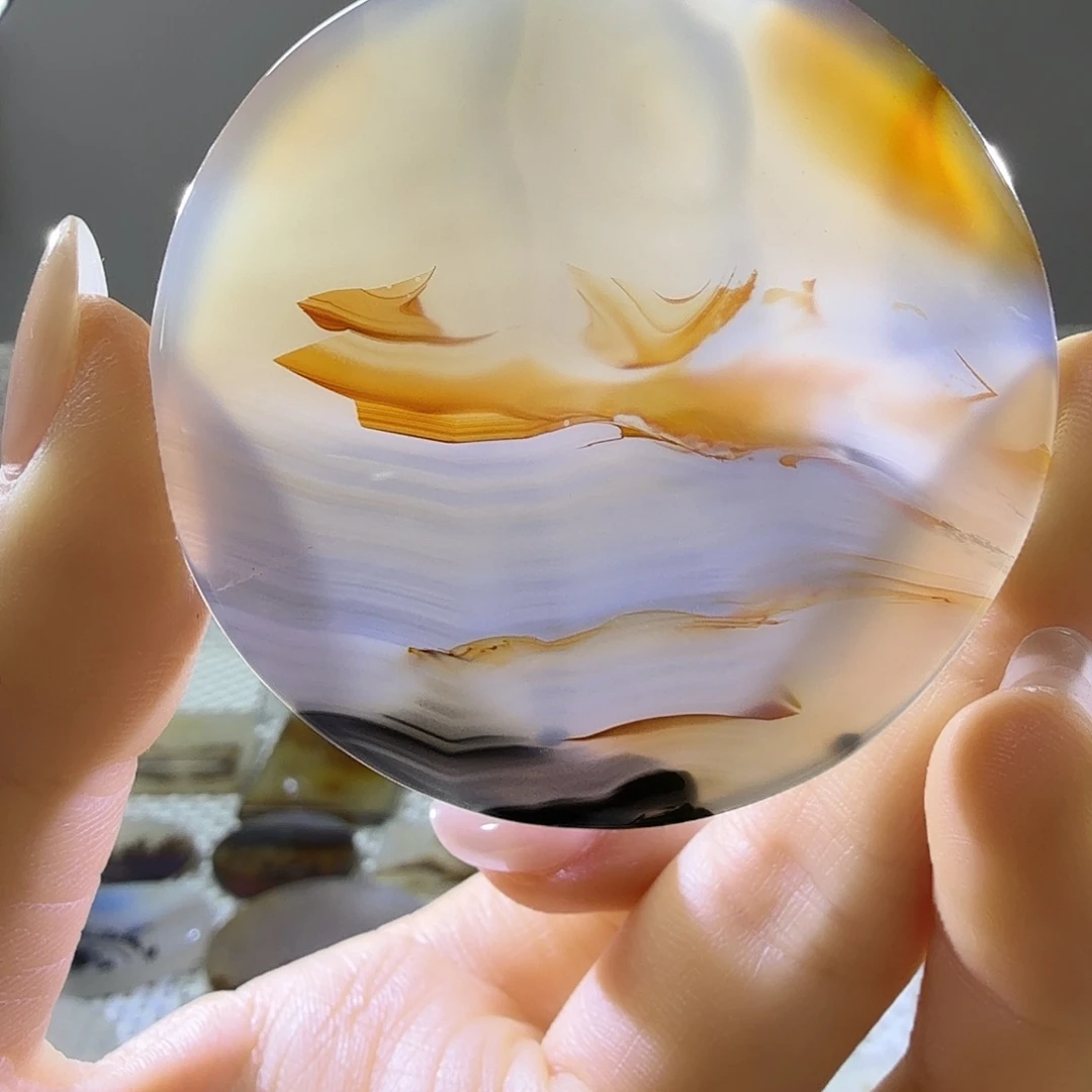 玛瑙/玉髓未镶嵌吊坠(不含链)88