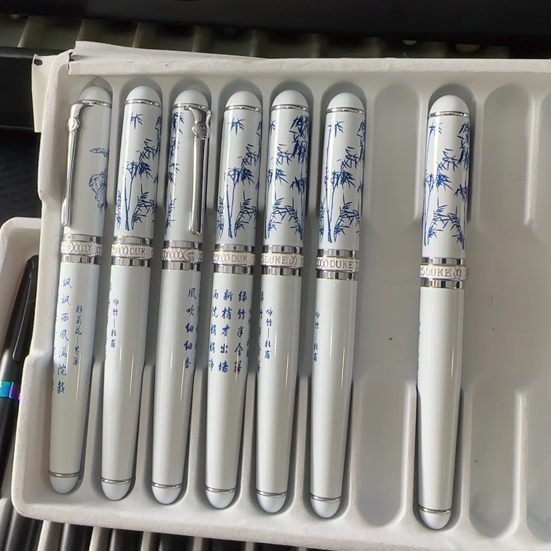 公爵品牌竹子钢笔墨水笔