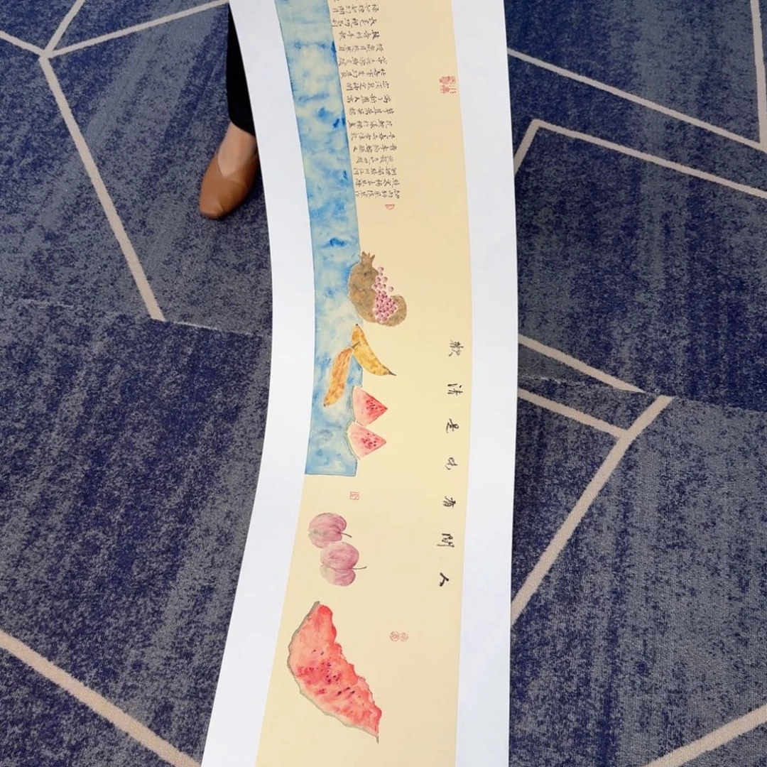 国画国画作品山水花鸟