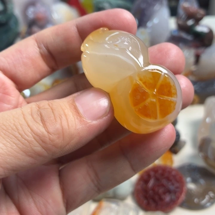 玛瑙/玉髓未镶嵌吊坠(不含链)