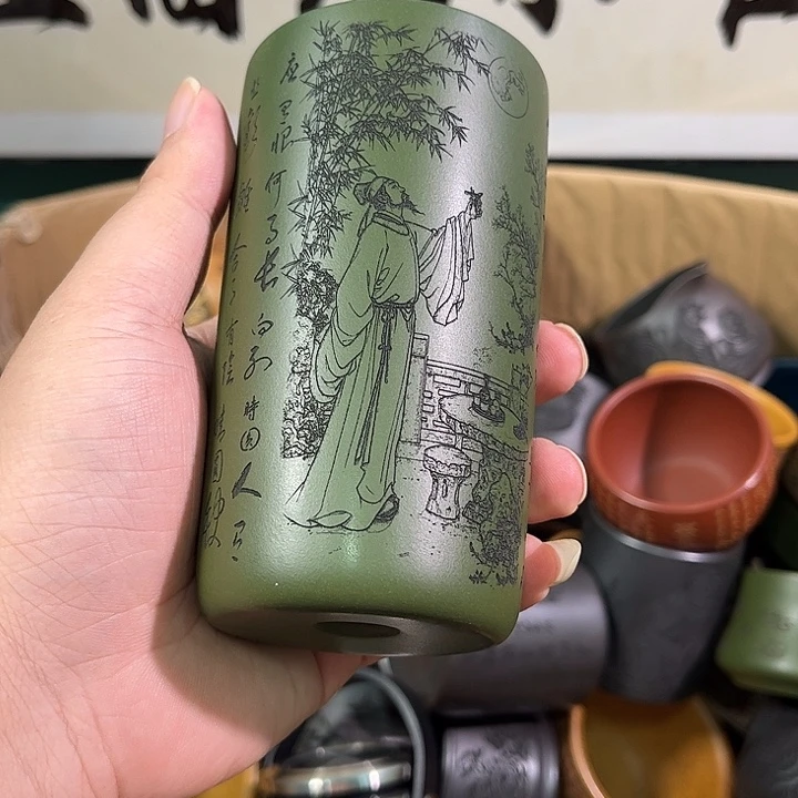茶杯紫砂全手工紫砂主人杯