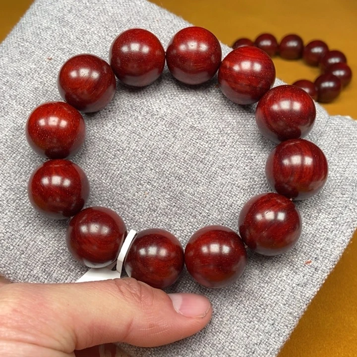 小叶紫檀手串/手链钢*侠20mm