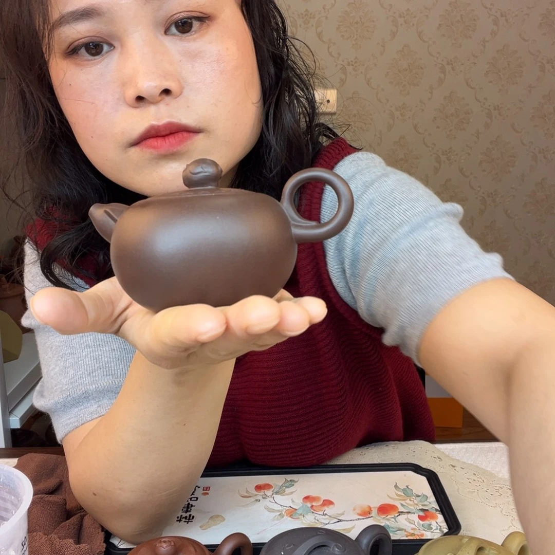 茶壶紫砂精工制作微瑕