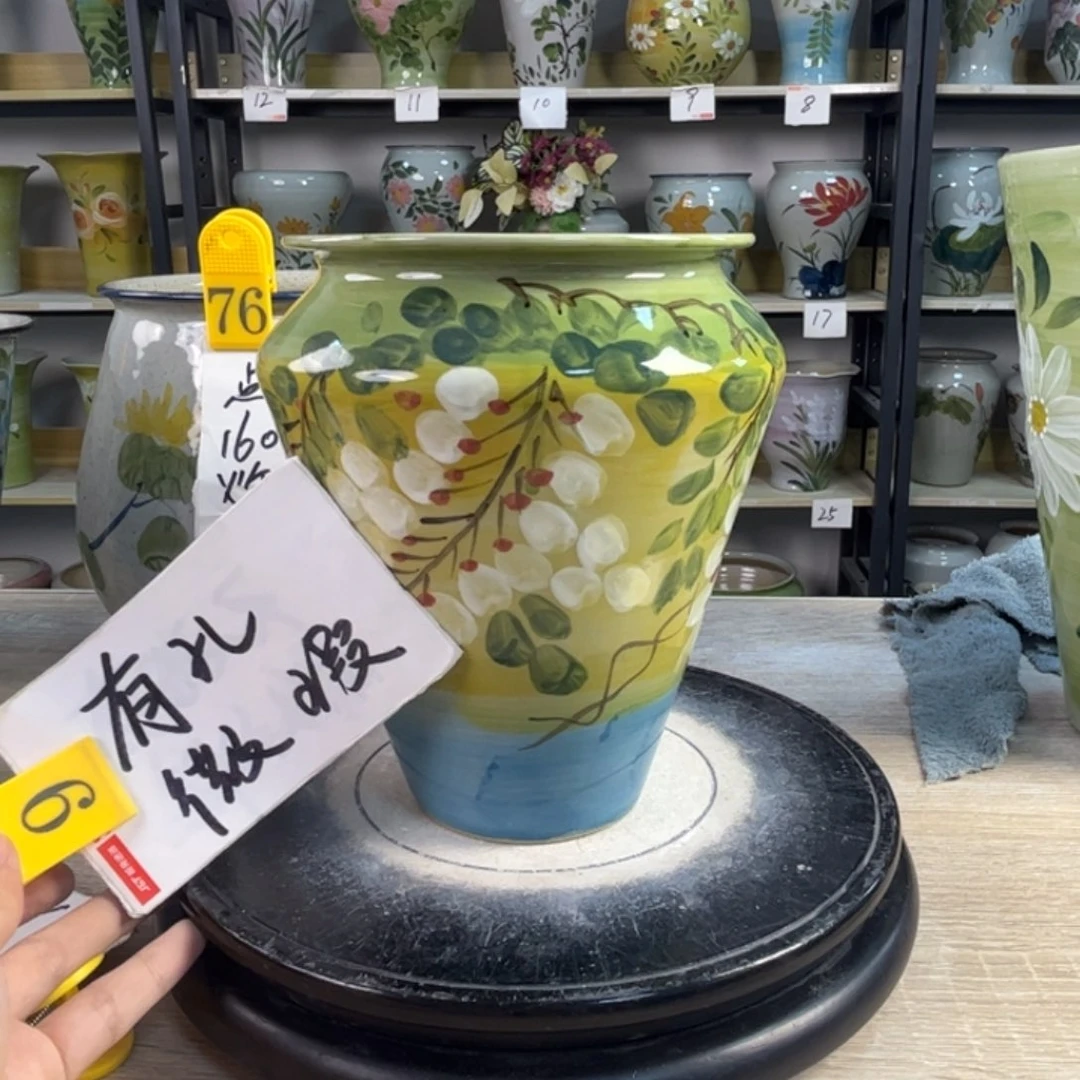 罐1tc景德镇陶瓷花盆