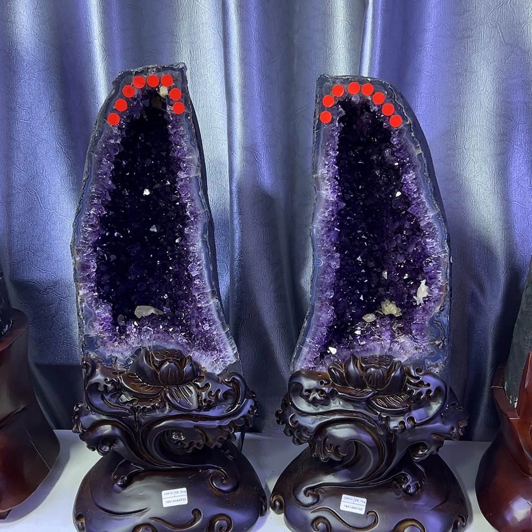 未镶嵌大型摆件（非配饰）紫晶