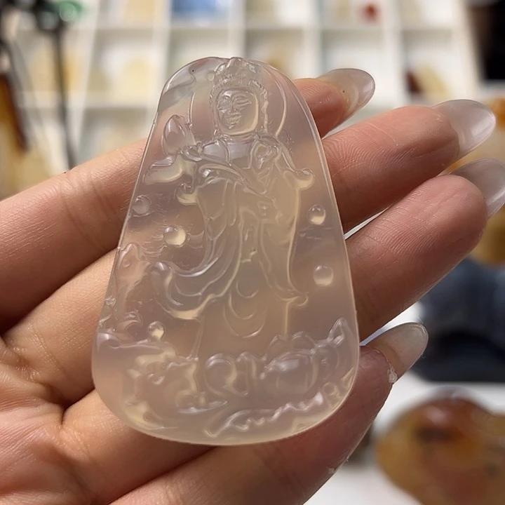 玛瑙/玉髓颈饰合金