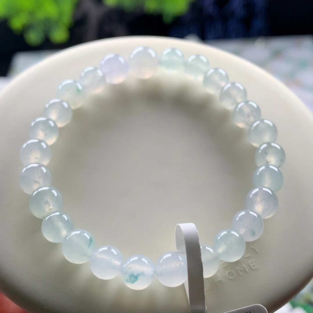 翡翠未镶嵌手链卡6.5/卡8.5