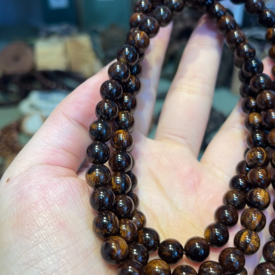 贡木手串/手链0.8黑瘤疤580