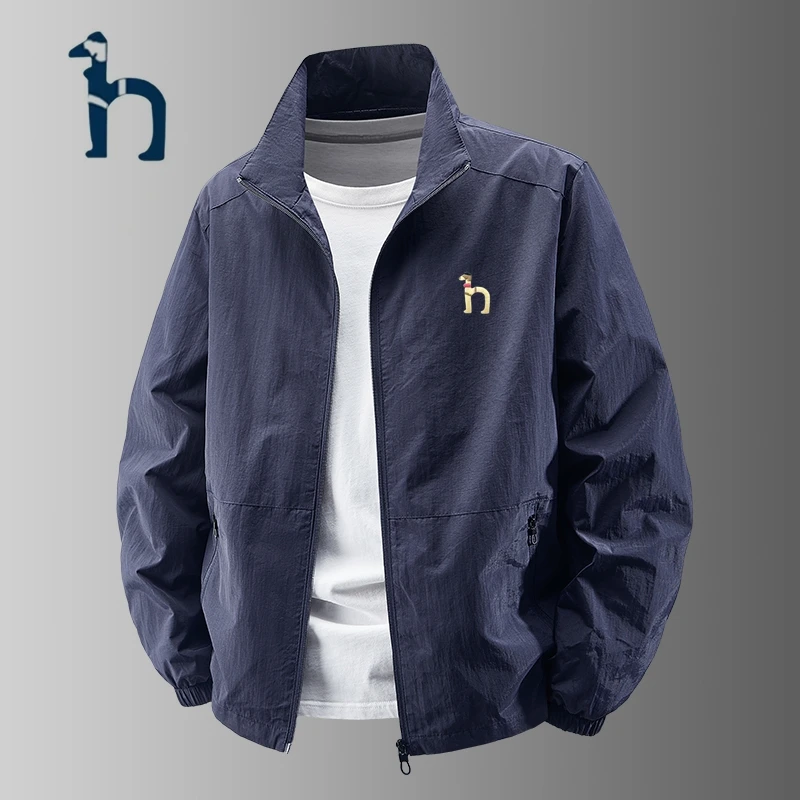 奥特莱斯撤柜丨哈吉斯潮牌春秋季新款男士夹克户外运动休闲外套