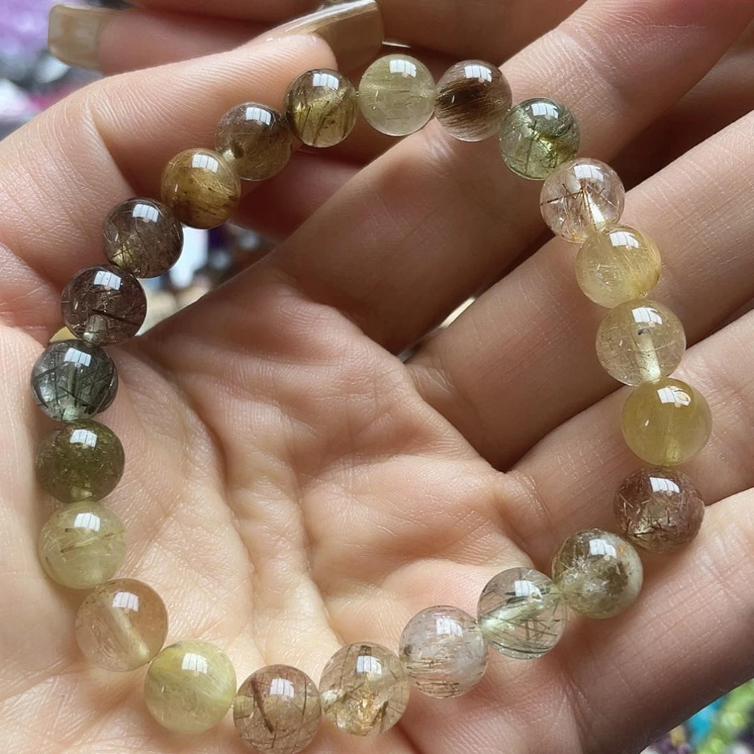 水晶手链未镶嵌发晶