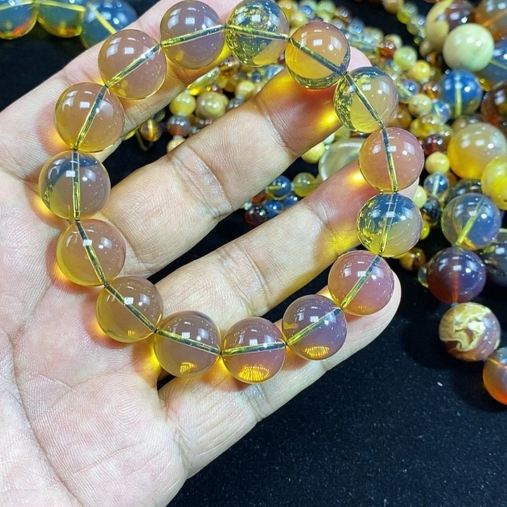 未镶嵌颈饰琥珀嘟*嘟一