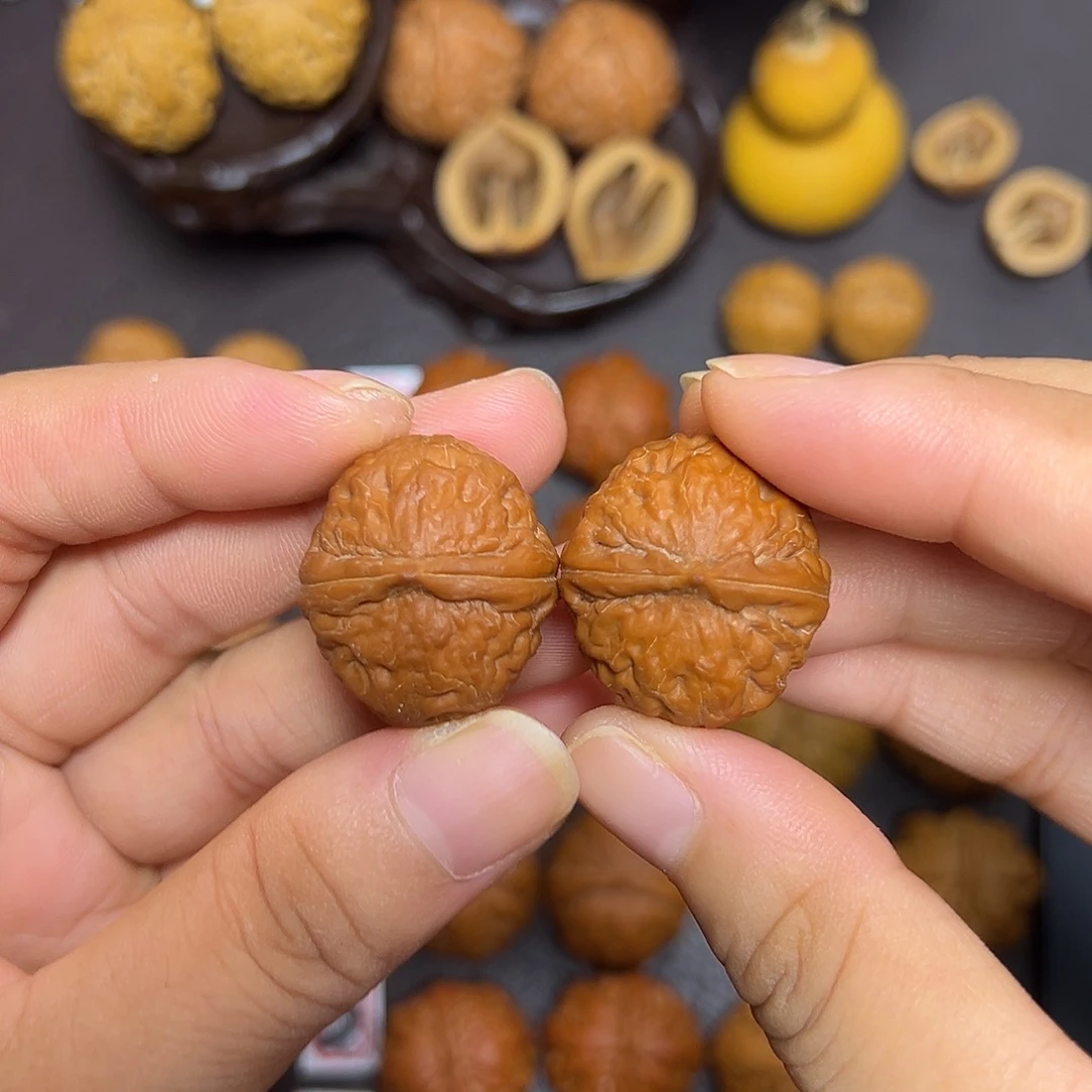 把件文玩核桃麒麟磨27尺