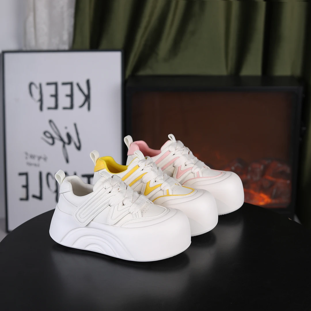 【阿布琴琴●柠萌】时尚厚底增高6cm潮流百搭女士休闲鞋78902