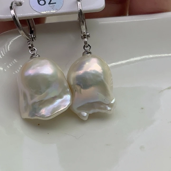 未镶嵌耳饰淡水珍珠