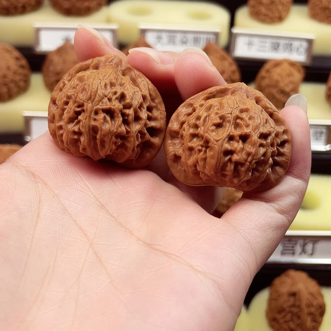 文玩核桃把件这*缘宫灯36尺8121