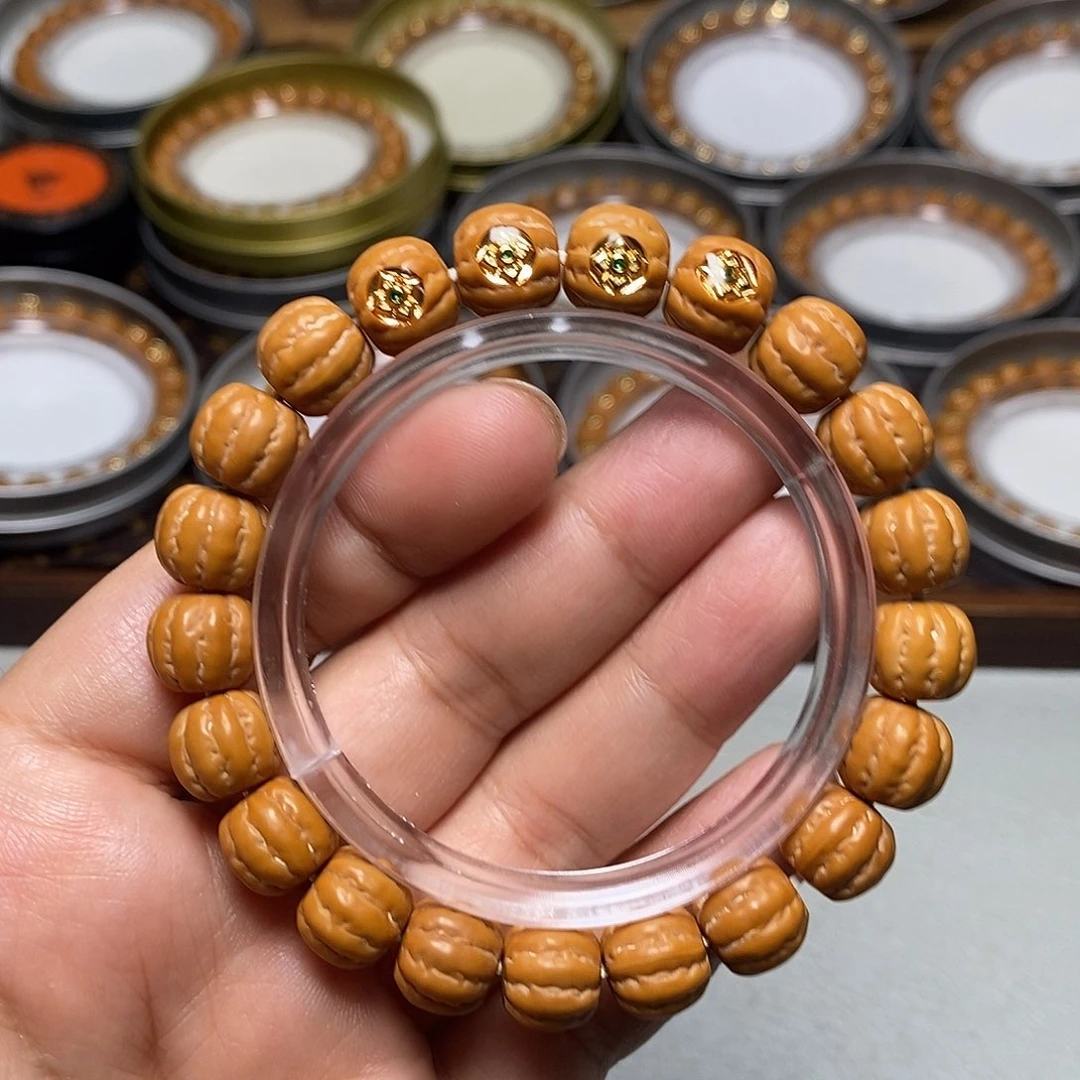 猴头核桃手串1号四标京八棱11左右