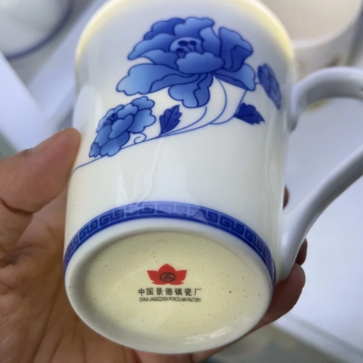 青韵马克杯陶瓷一个