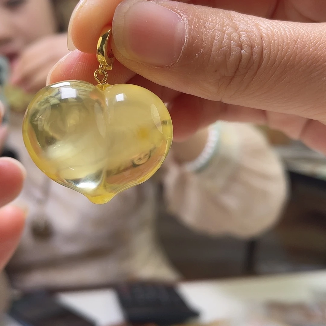 琥珀银S925镶嵌裸石