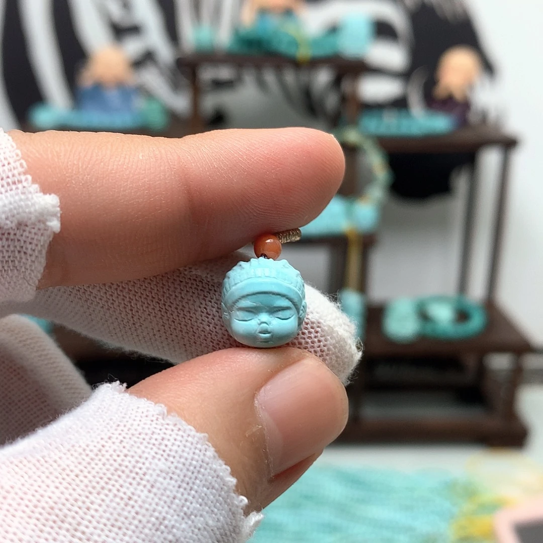 未镶嵌绿松石挂件