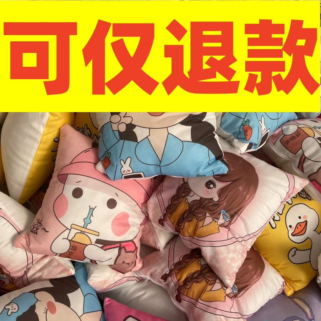 【仅限直播间下单否则无效】收到随时仅退款抱枕照发【颜色随机】
