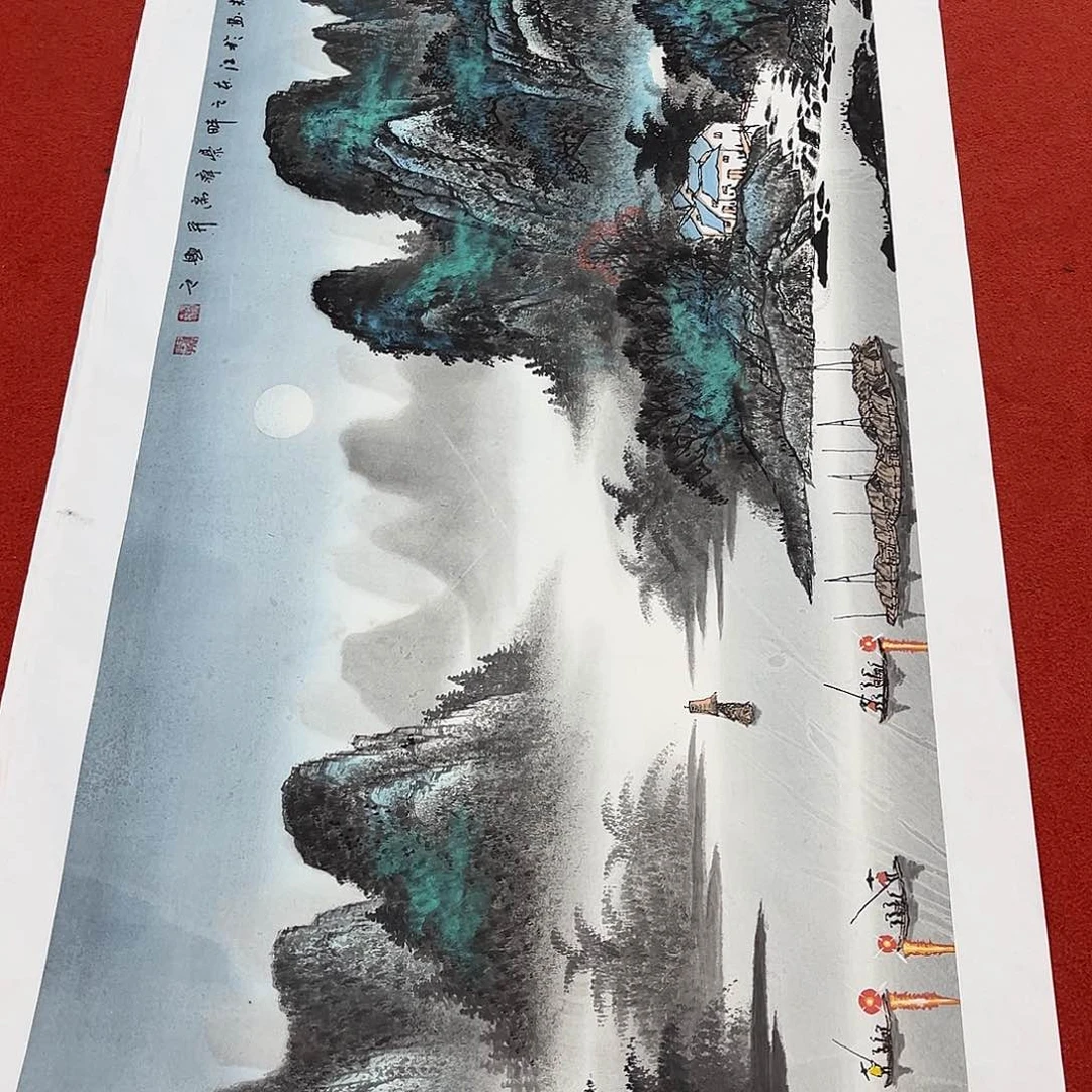 国画手绘国画作品