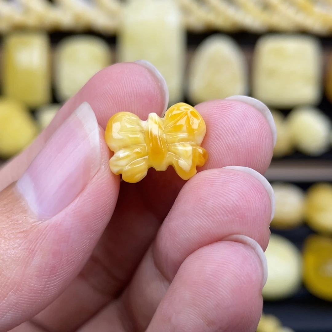 裸石琥珀未镶嵌琥珀蜜蜡
