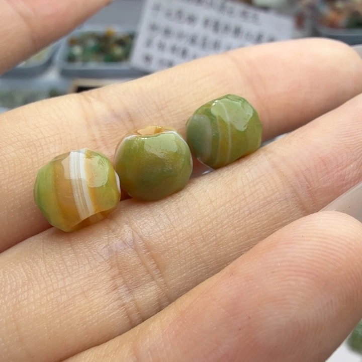 足银镶嵌和田玉珠宝半成品