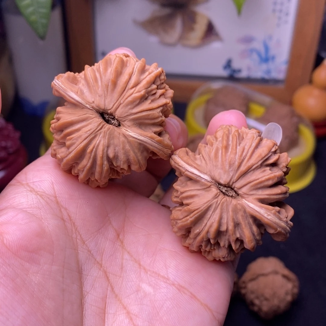 把件文玩核桃41四座楼