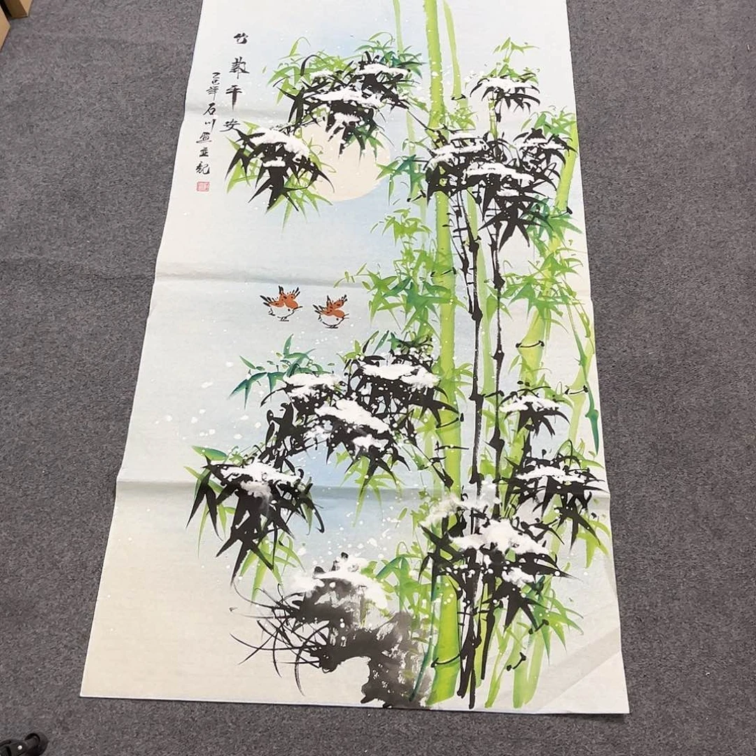 国画D国画作品单幅任发