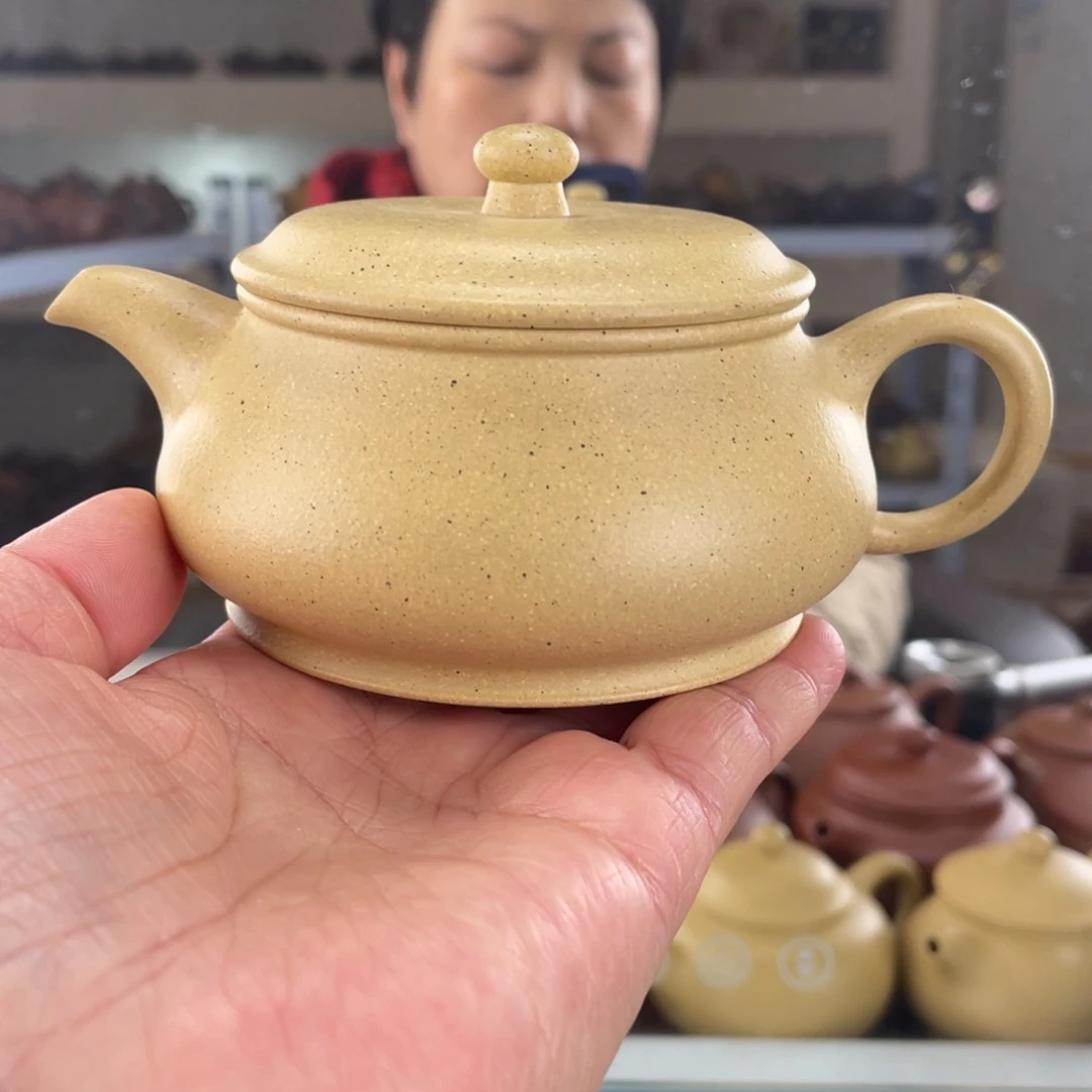 紫砂茶壶大水潭阳山梨皮明炉200cc