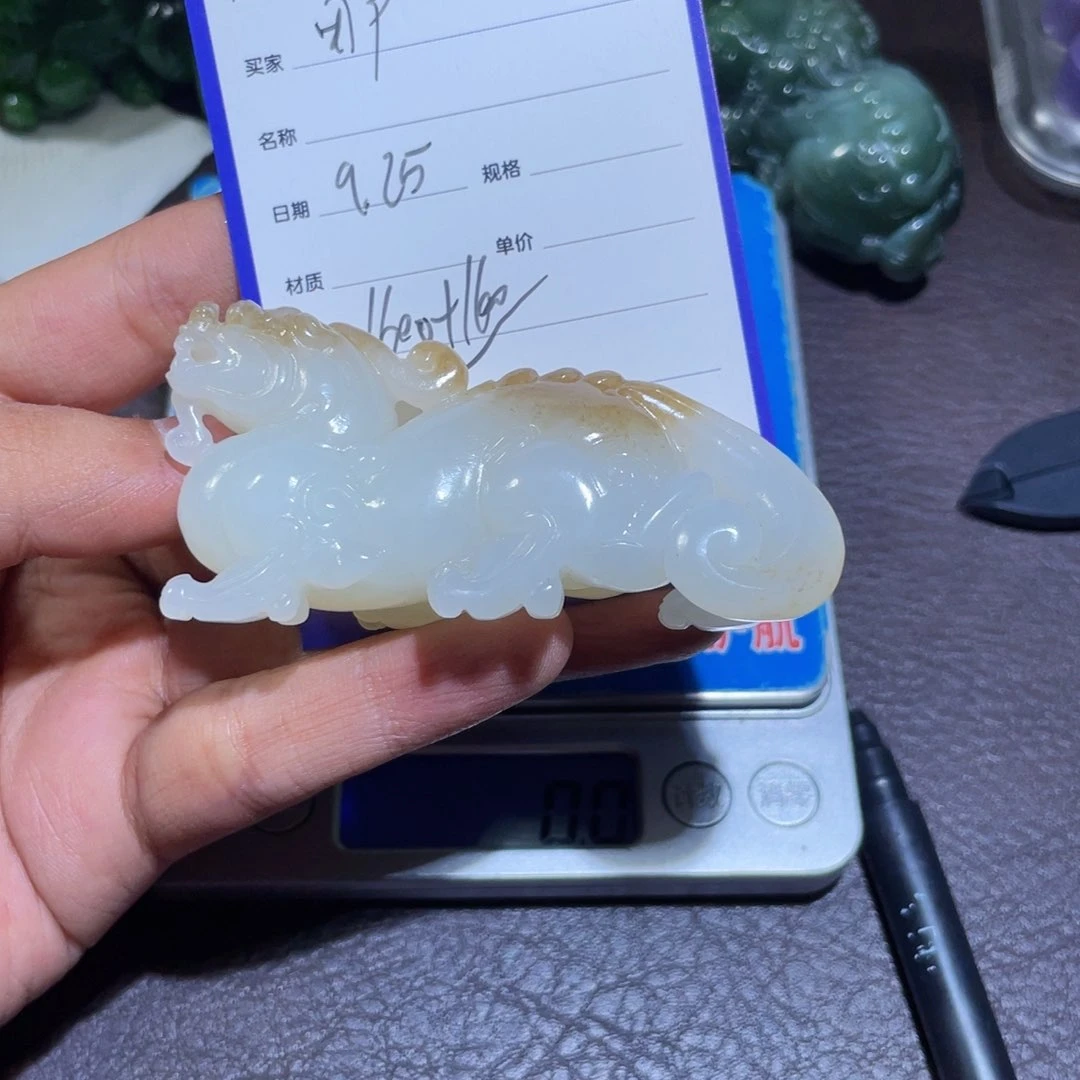 颈饰未镶嵌和田玉用**风