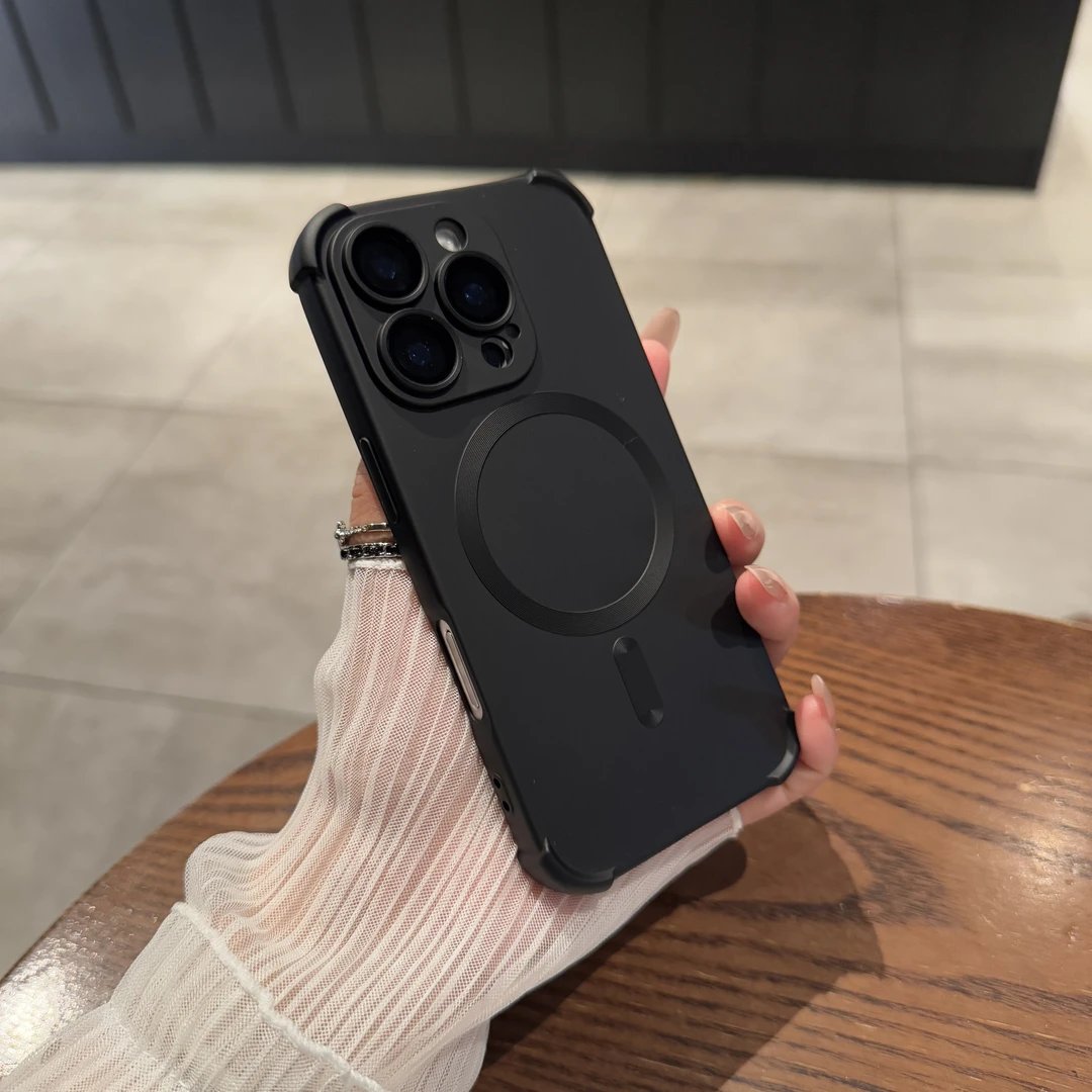 硅胶磁吸全包适用苹果16手机壳防摔iphone15promax高级感14/13/12