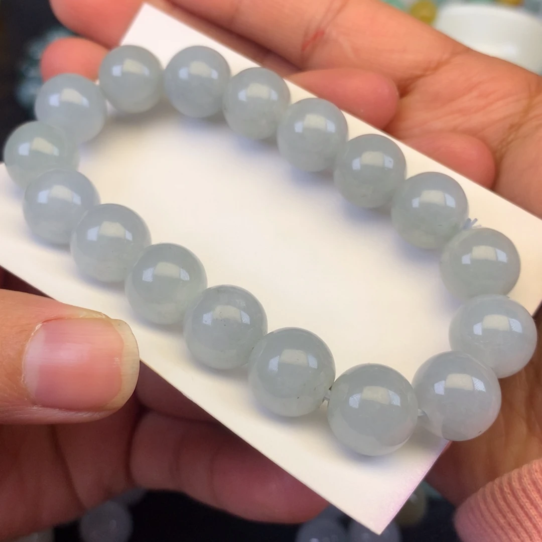 翡翠未镶嵌颈饰天然缅甸翡翠A货卡12+