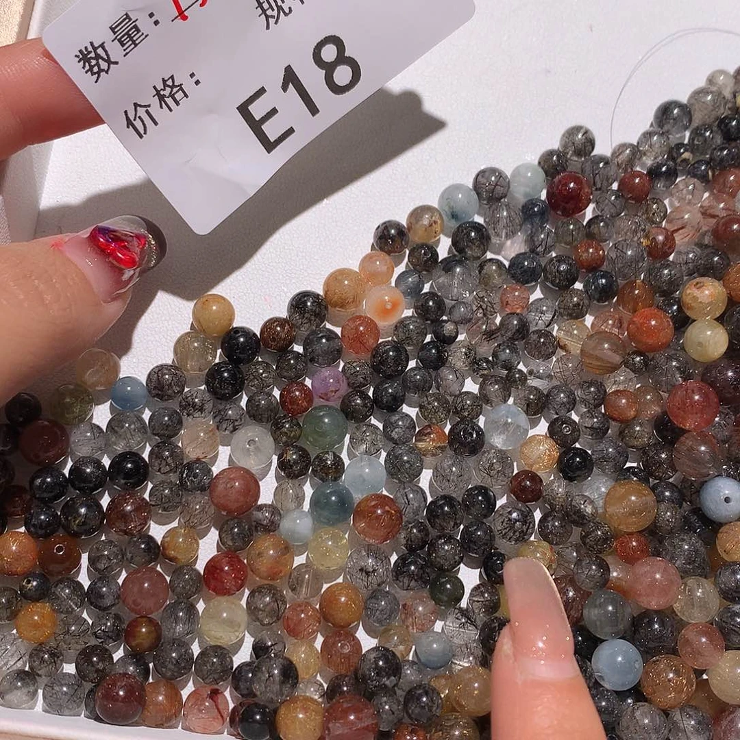 水晶颈饰未镶嵌多样化发15个18