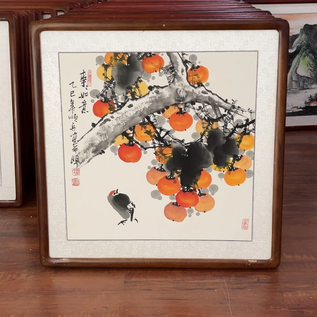 国画带框尺寸63*63厘米