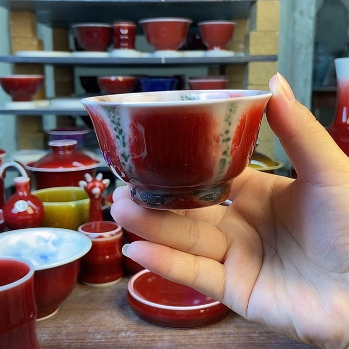 景德镇名陶坊原矿郎红
