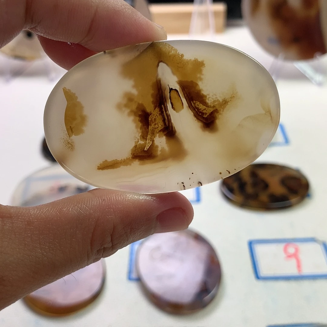 玛瑙/玉髓未镶嵌珠宝半成品