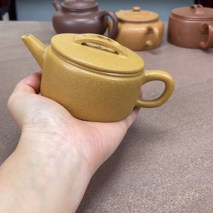 段泥茶壶汉瓦160毫升