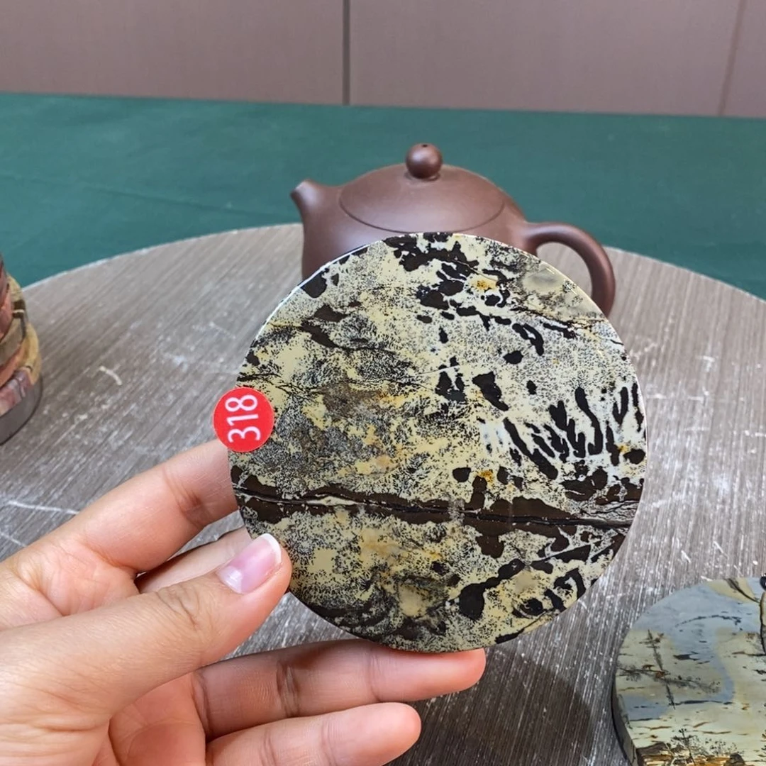 石材广西国画石草花石