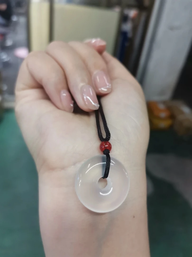 天然玛瑙玉髓平安扣