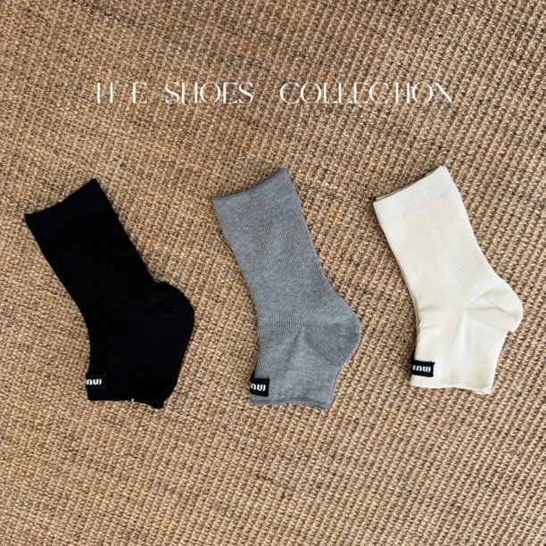 脚踩袜夏季薄款透气布标踩脚短筒半截袜套时髦个性百搭露趾半袜潮