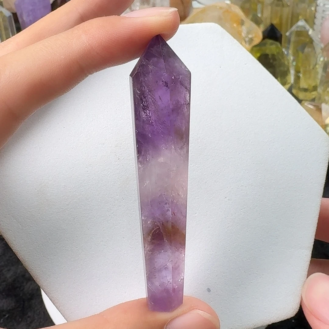 未镶嵌珠宝半成品水晶紫晶