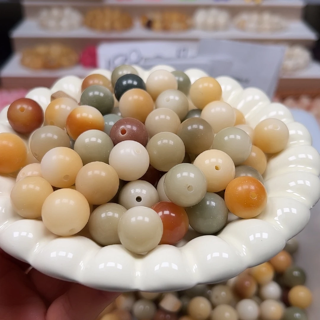 手串菩提根/象牙果微瑕卡16/17多宝圆20颗卡牌➕10颗