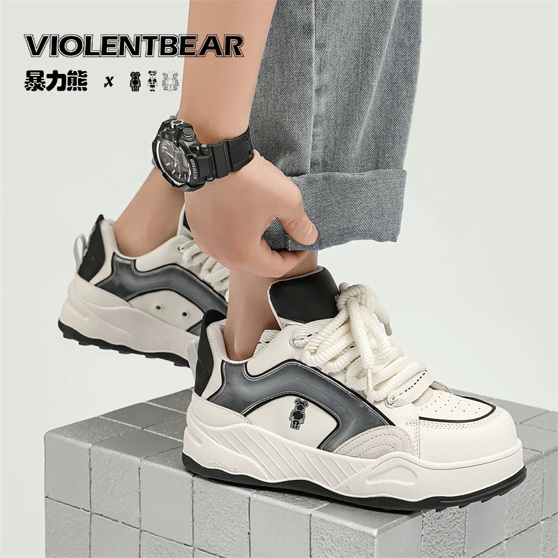 Violentbear/暴力熊秋冬爆款时尚透气百搭男女潮鞋356-8Y