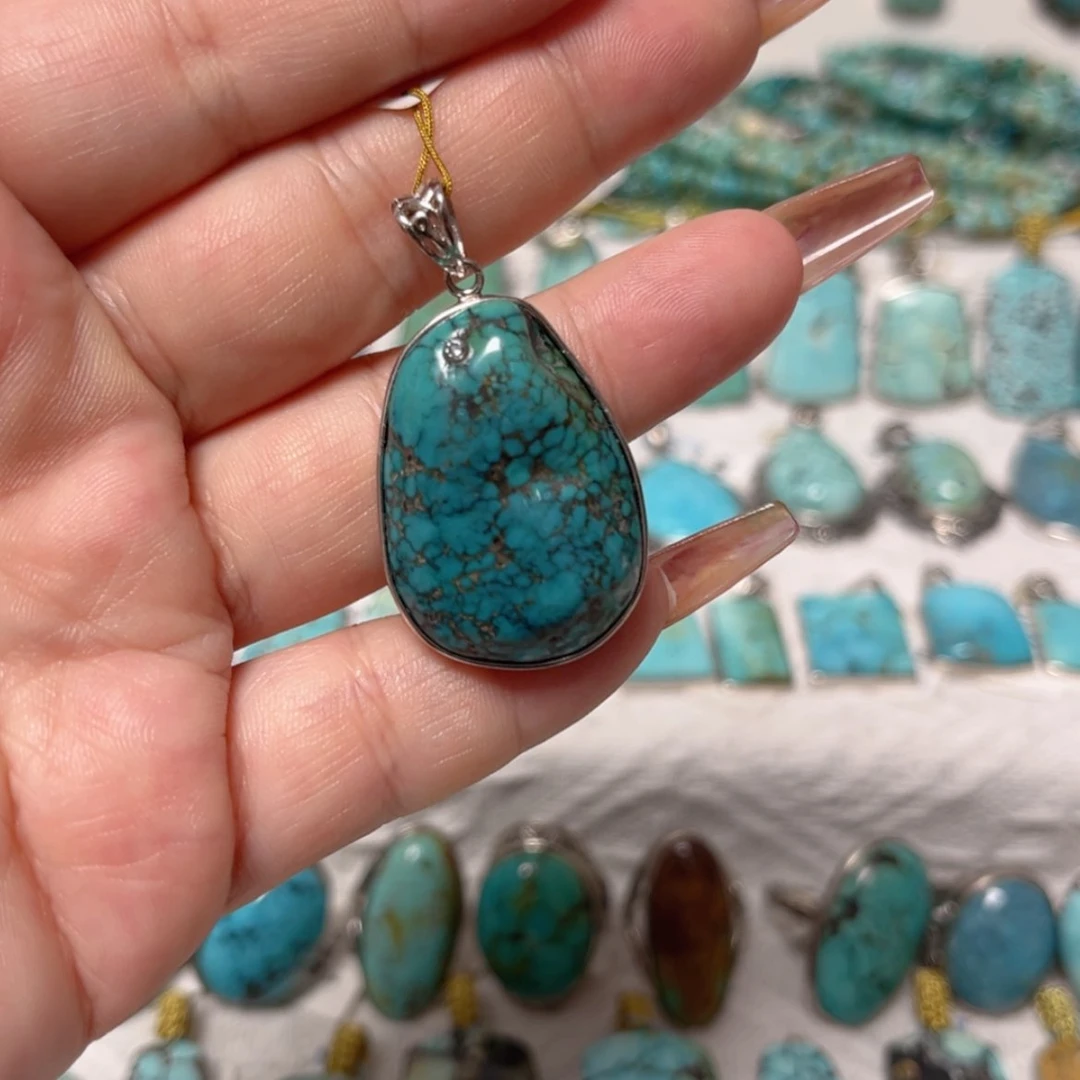 【闪购商品】未镶嵌绿松石吊坠