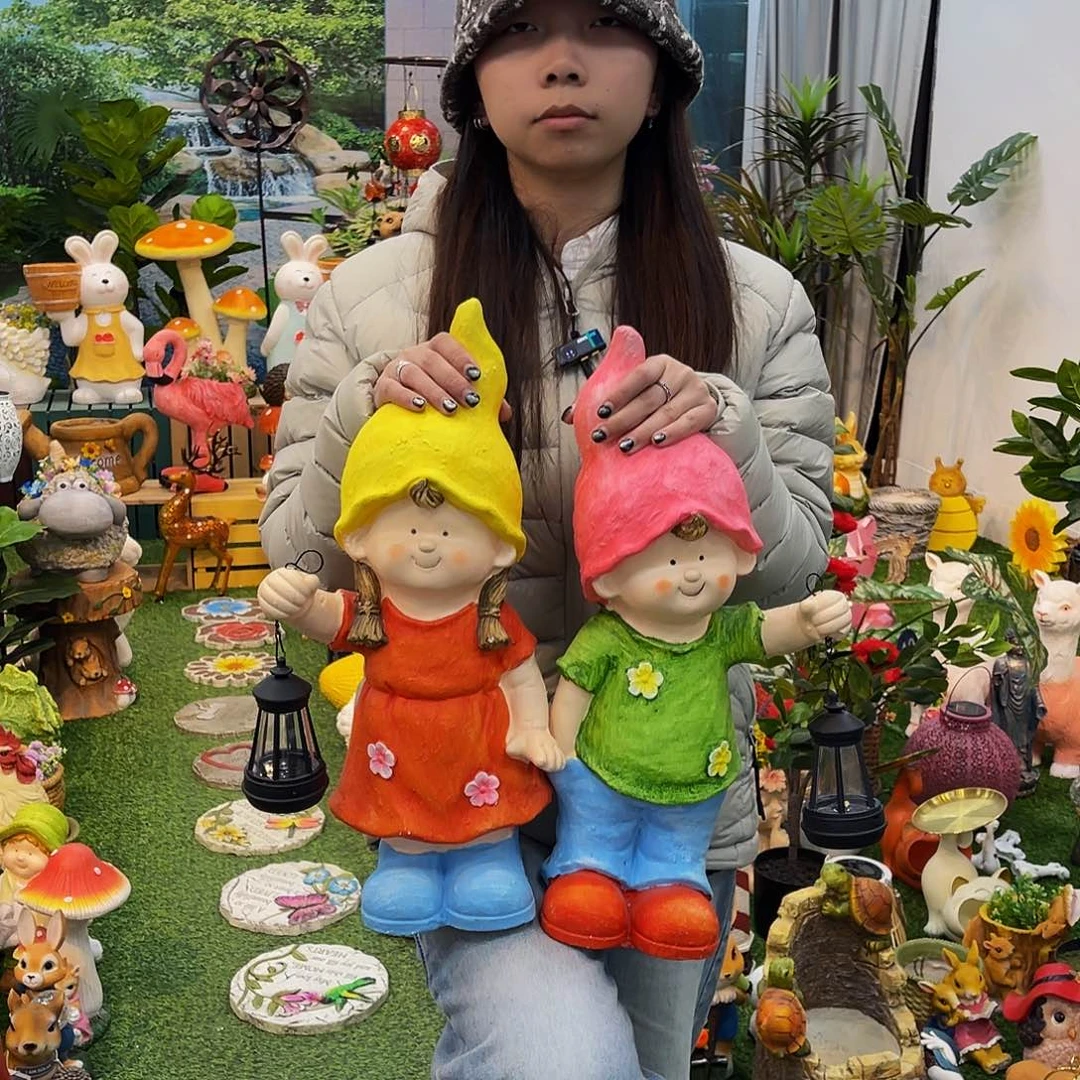 红陶花园庭院摆件&002&