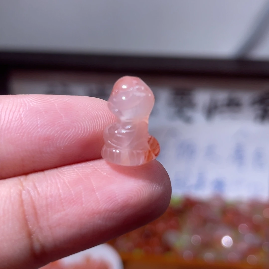 南红玛瑙未镶嵌挂件14053
